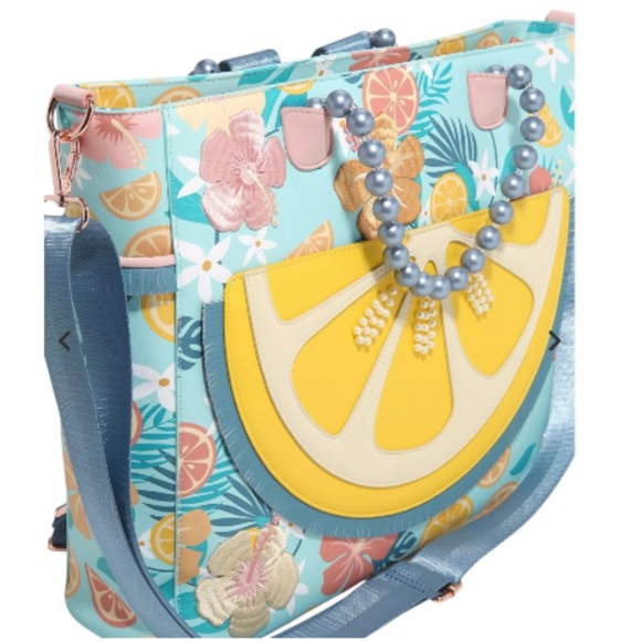 Loungefly Lemon Convertible Tote Bag - Picture 3 of 4